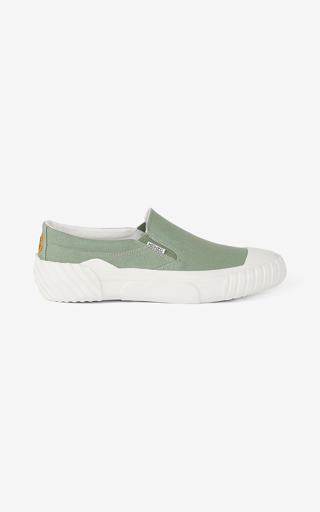 Tenis Kenzo Tiger Crest lace free Hombre Verde Claro - SKU.4061006